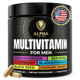 Alpha Tribe Men's Daily Multivitamin bottle front view