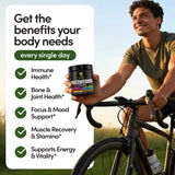 Alpha Tribe Men's Daily Multivitamin capsules close-up
