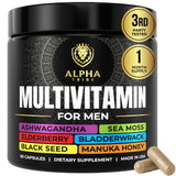 Alpha Tribe Men's Daily Multivitamin front view of packaging