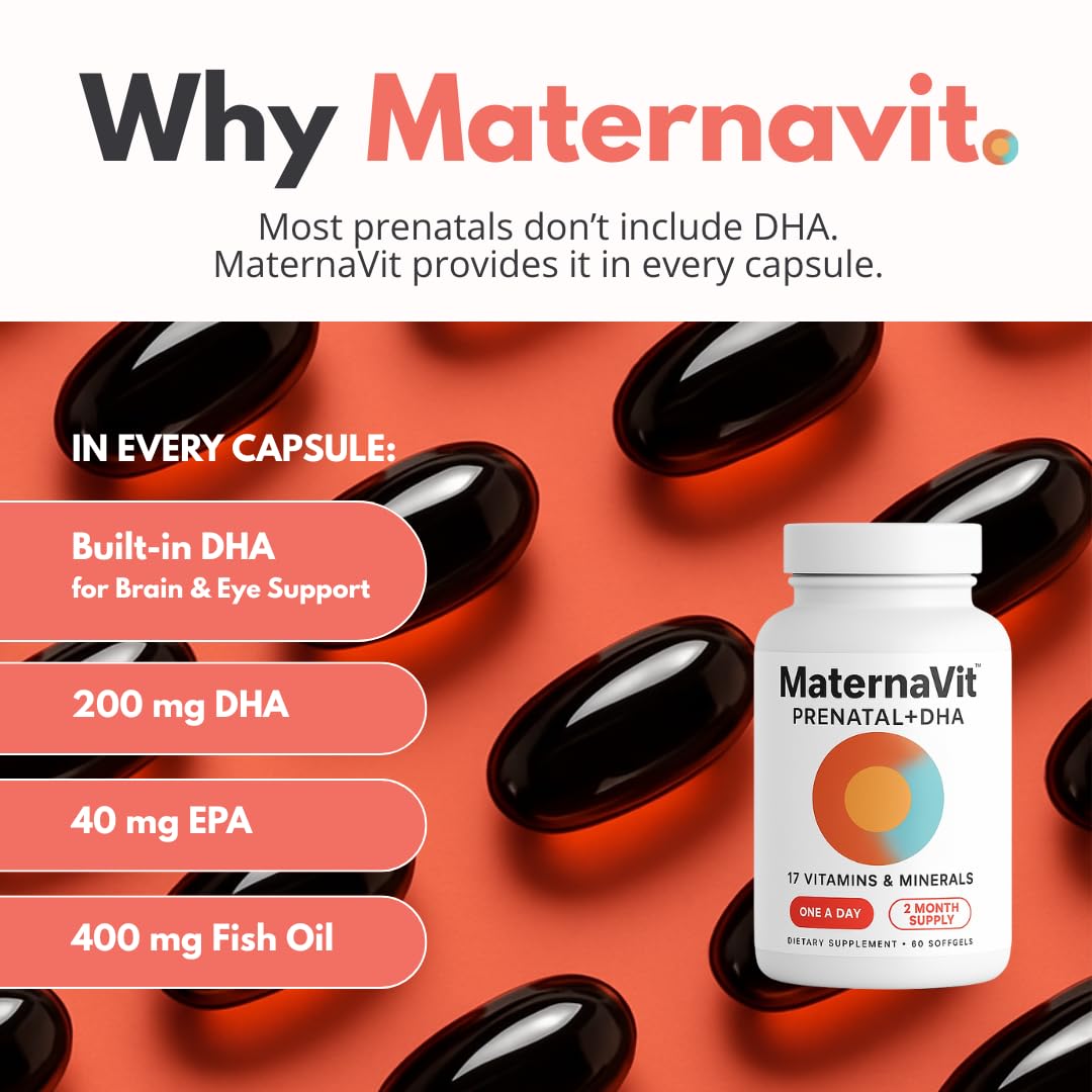 AlphaHealth+ Complete Prenatal Vitamins 60 Softgels packaging