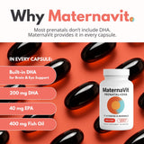 AlphaHealth+ Complete Prenatal Vitamins 60 Softgels packaging