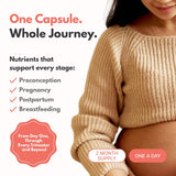 AlphaHealth+ Complete Prenatal Vitamins in a lifestyle setting