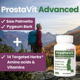 AlphaHealth+ Saw Palmetto capsules in a lifestyle setting