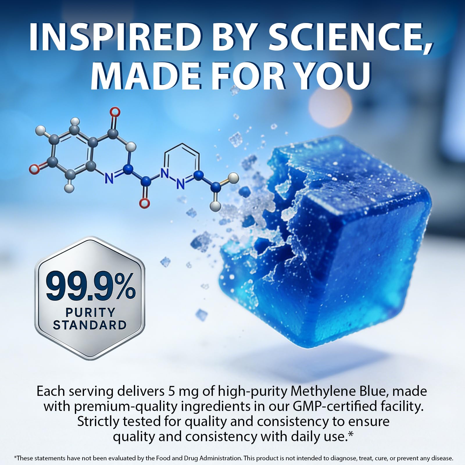 Alstaky Methylene Blue Gummies side view