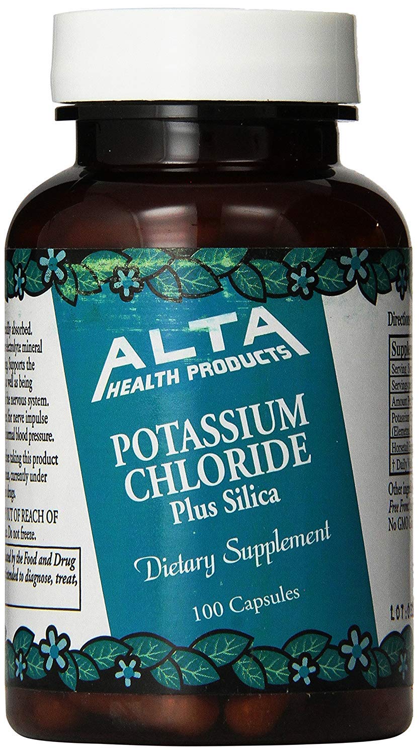 Alta Health Potassium Chloride Supplement 100g front view