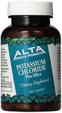 Alta Health Potassium Chloride Supplement 100g front view