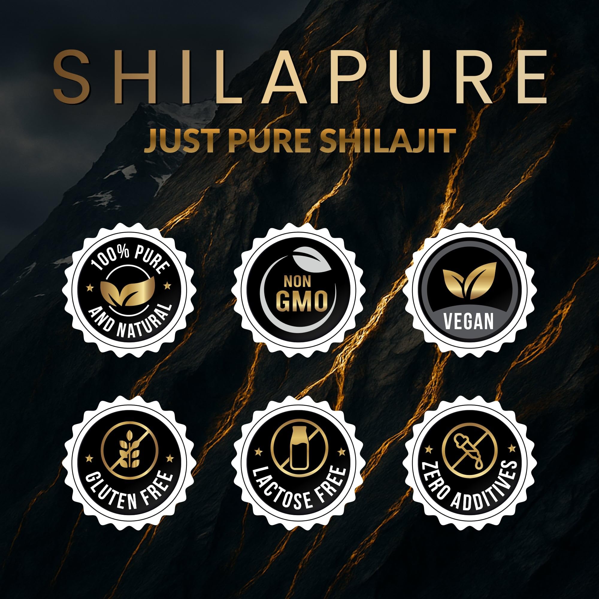 Altair Shilapure Shilajit bottle with measuring spoon