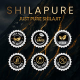 Altair Shilapure Shilajit bottle with measuring spoon