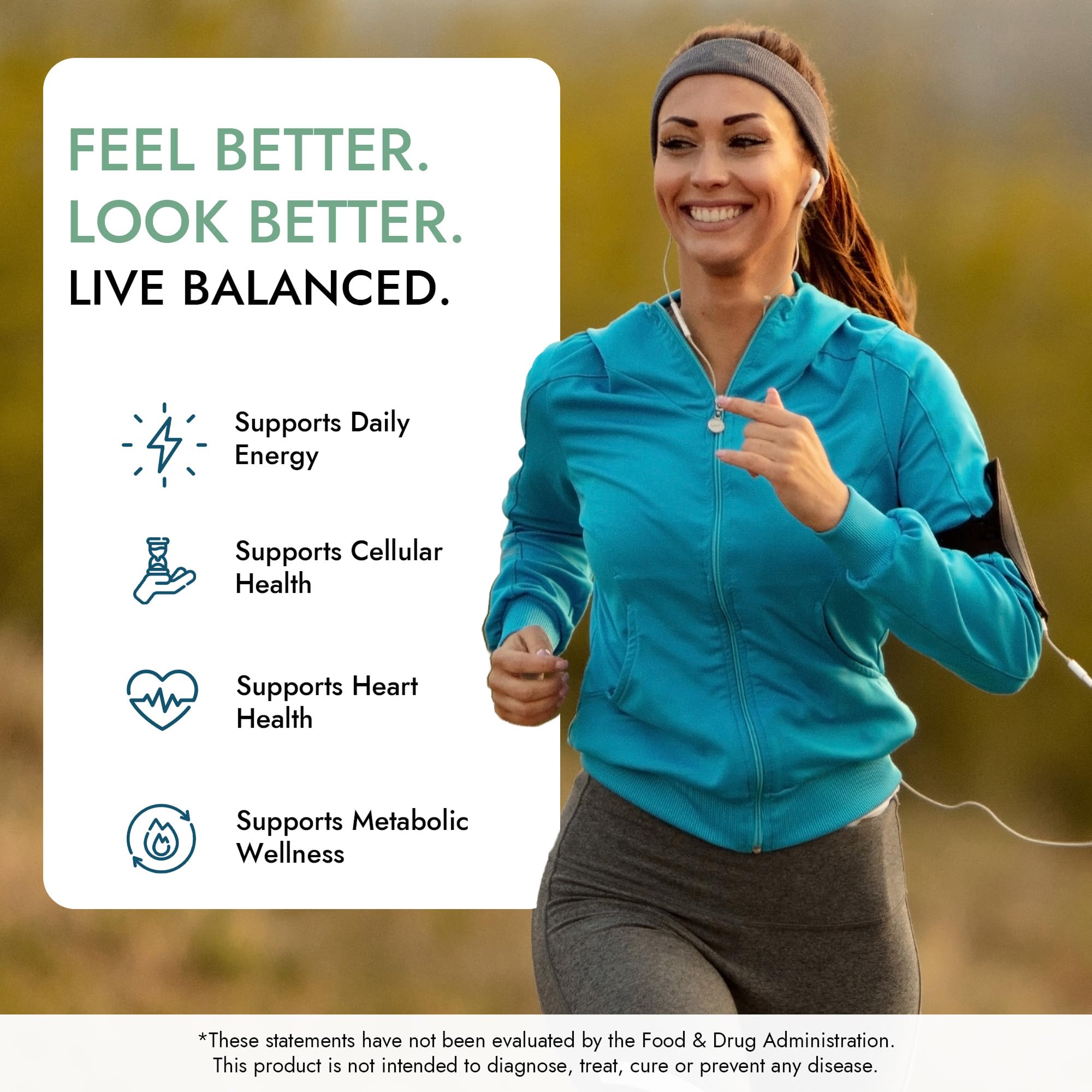 Altavida Berberine Supplement lifestyle scene with healthy foods