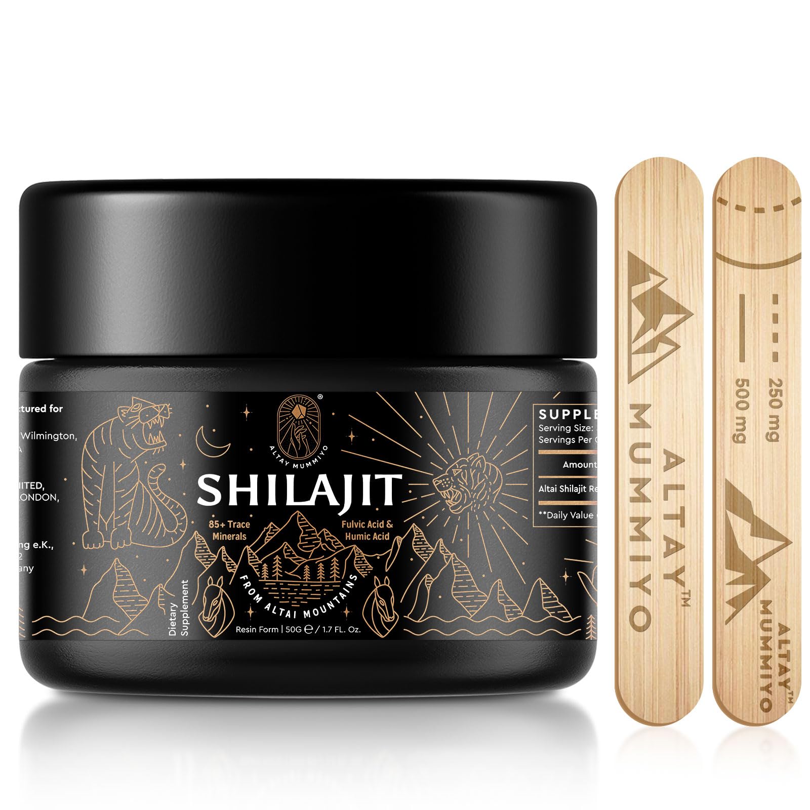 ALTAY MUMMIYO Shilajit Resin 50g front view