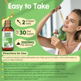 Altuvyx Soursop Liquid Drops lifestyle shot on kitchen counter