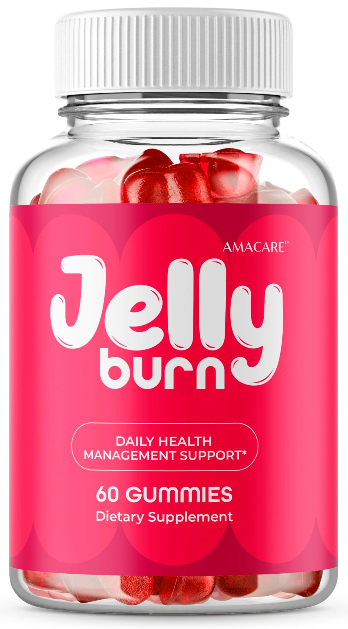 AMACARE Jelly Burn Gummies front view packaging