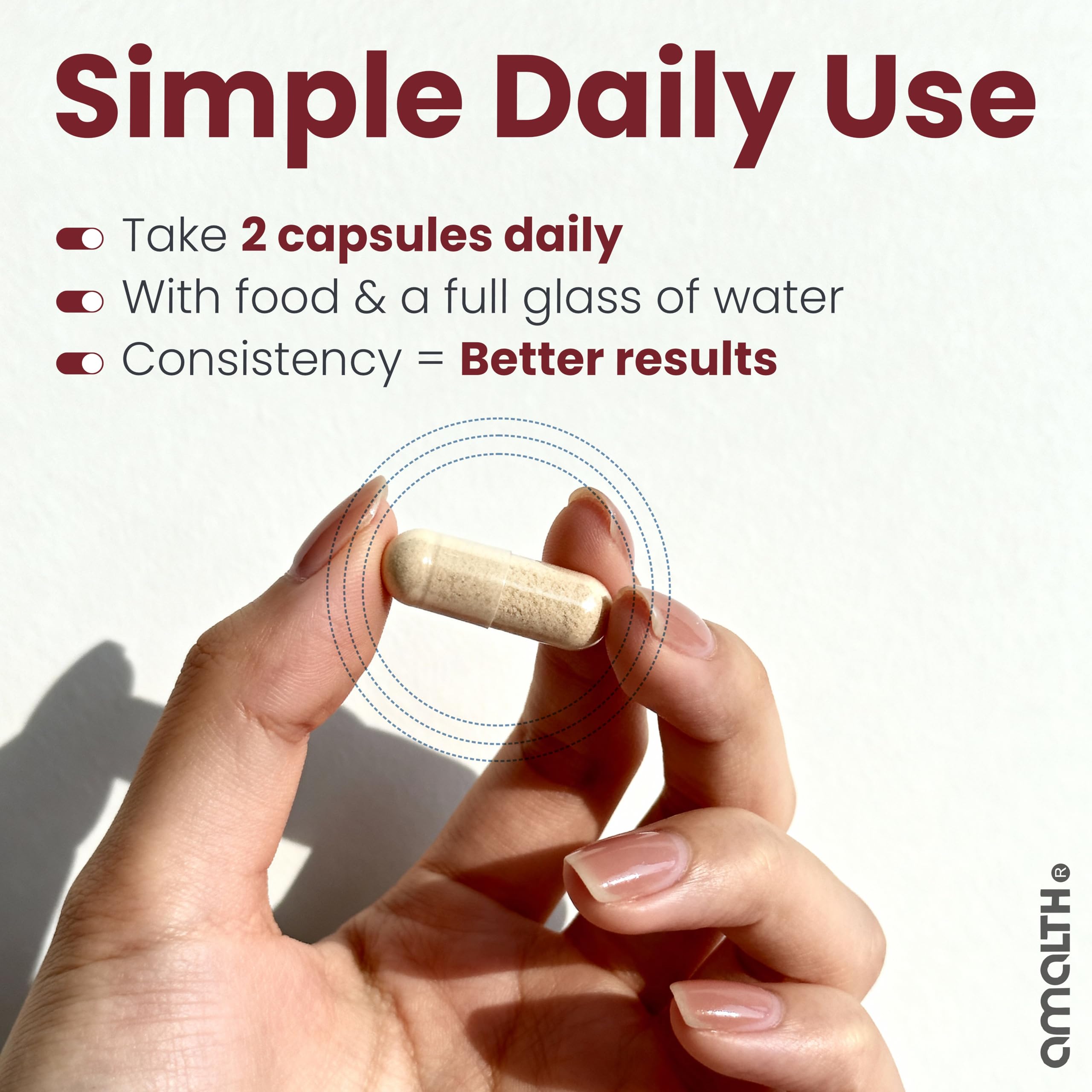 AMALTH Aguaje Extract Capsules nutritional information