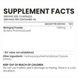 AMALTH Bhringraj Leaf Powder Capsules 1500mg side view