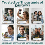 AMALTH Curry Leaf Extract Capsules 500mg on a wooden table