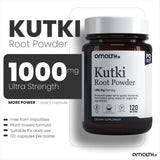 AMALTH Kutki Capsules 1000mg back view with ingredient list