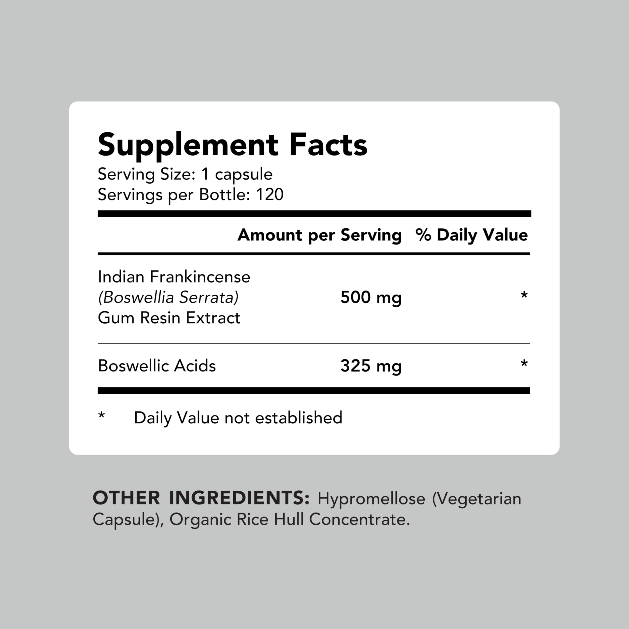AMANDEAN Boswellia Serrata capsules with a measuring spoon
