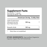 AMANDEAN Boswellia Serrata capsules with a measuring spoon