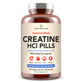 AMANDEAN Creatine HCl 750mg veggie capsules front view