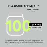 AMANDEAN Grass-Fed Beef Collagen Peptides with coffee