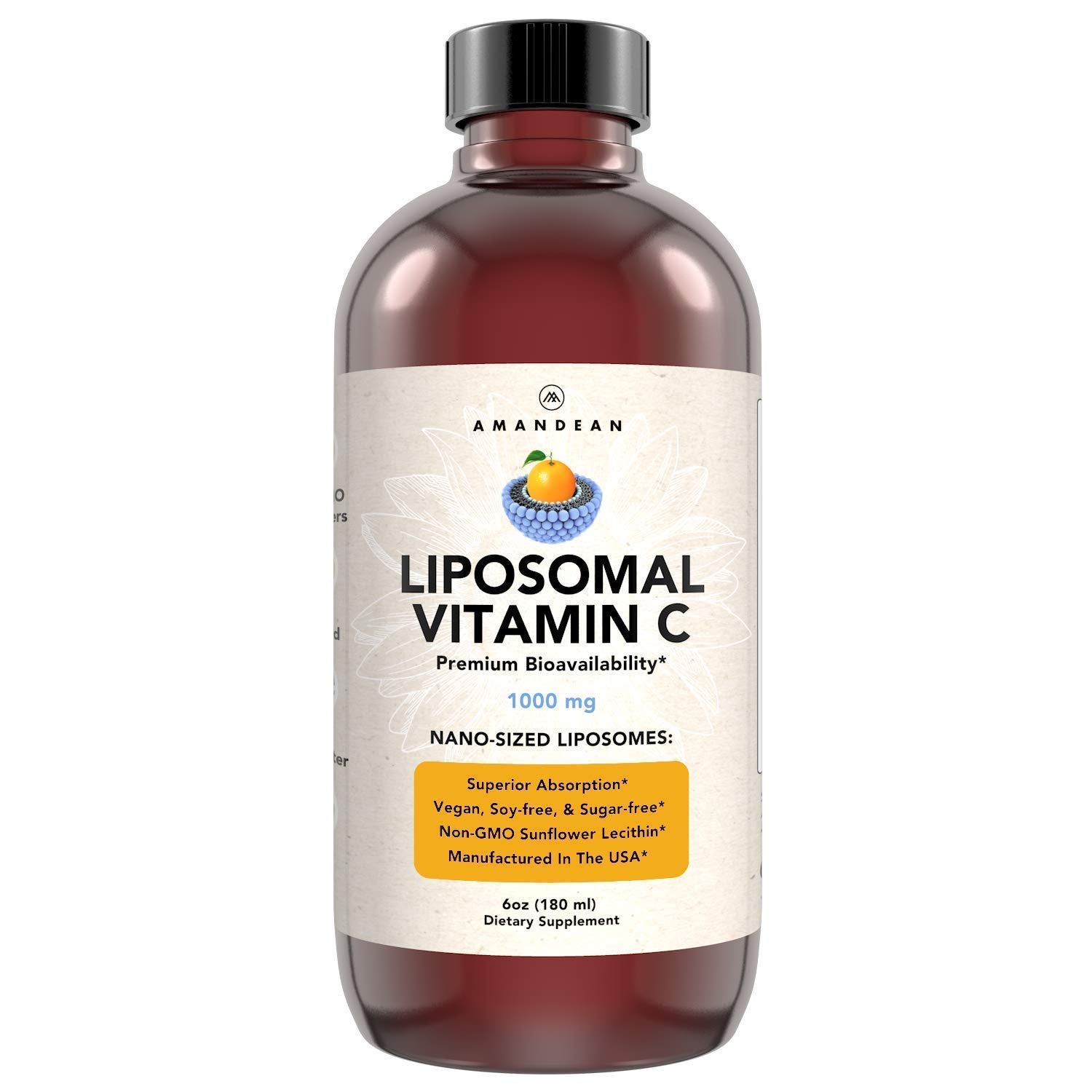AMANDEAN Liposomal Vitamin C 170g front view