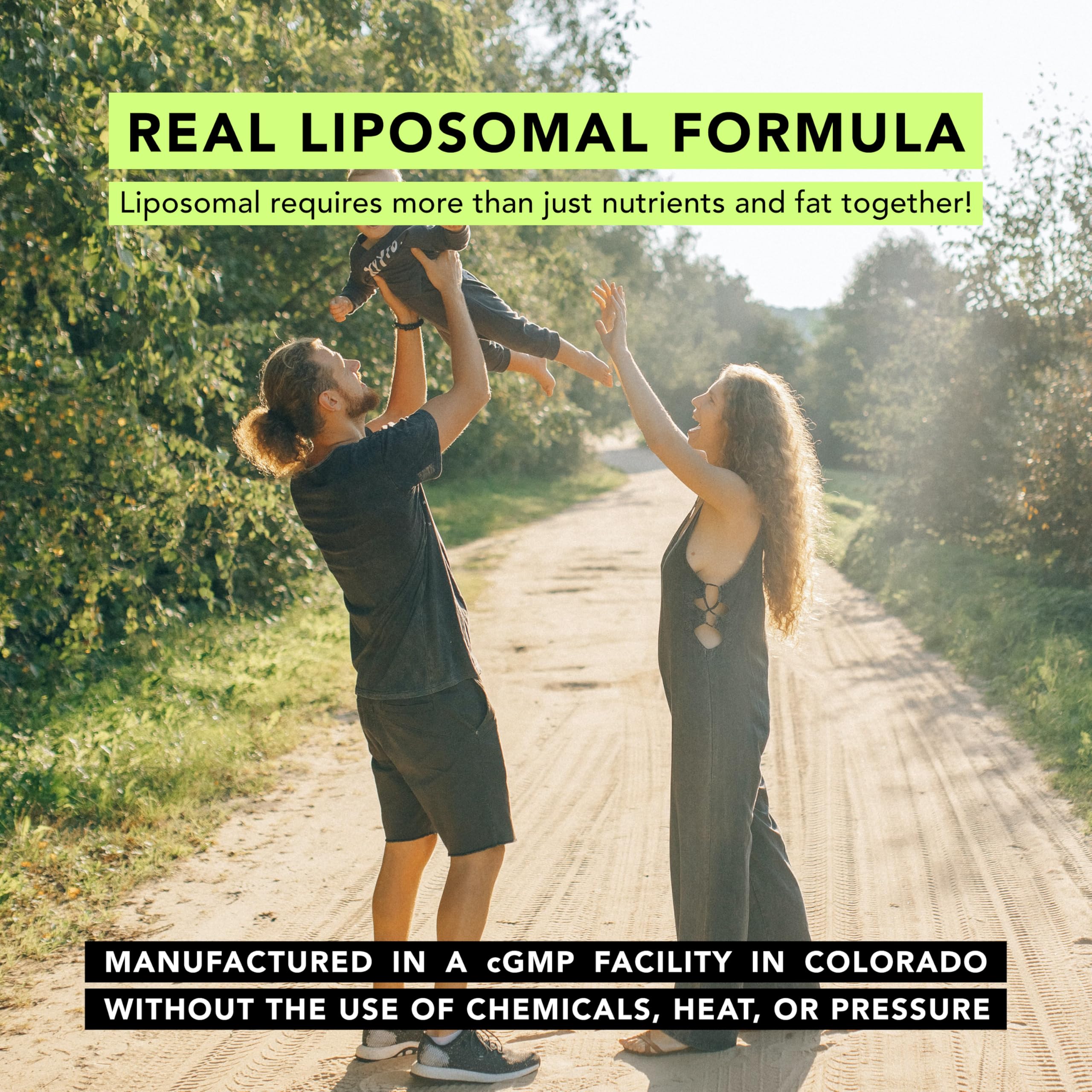 AMANDEAN Liposomal Vitamin C 170g lifestyle scene