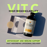 AMANDEAN Liposomal Vitamin C 170g side view