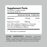 AMANDEAN Magnesium L-Threonate Complex on a wooden table