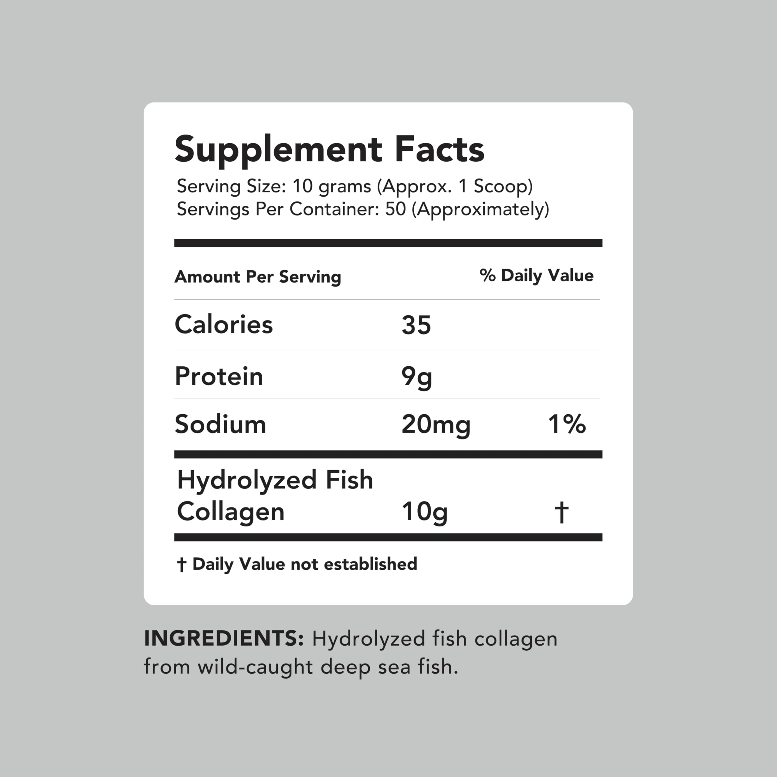 AMANDEAN Marine Collagen Peptides in a smoothie