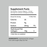 AMANDEAN Marine Collagen Peptides in a smoothie