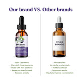 Amazing Botanicals Elderberry Tincture 30ml bottle on a wooden table