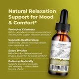 Amazing Botanicals Kanna Tincture 200X Extract 30ml on wooden surface