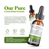 Amazing Botanicals Lemon Balm Extract Tincture 30ml label close-up