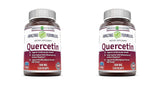 Amazing Formulas Quercetin 500mg Veggie Capsules front view