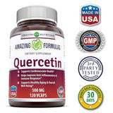 Amazing Formulas Quercetin 500mg Veggie Capsules packaging