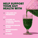 Amazing Grass Berry Green Superfood 318g serving suggestion