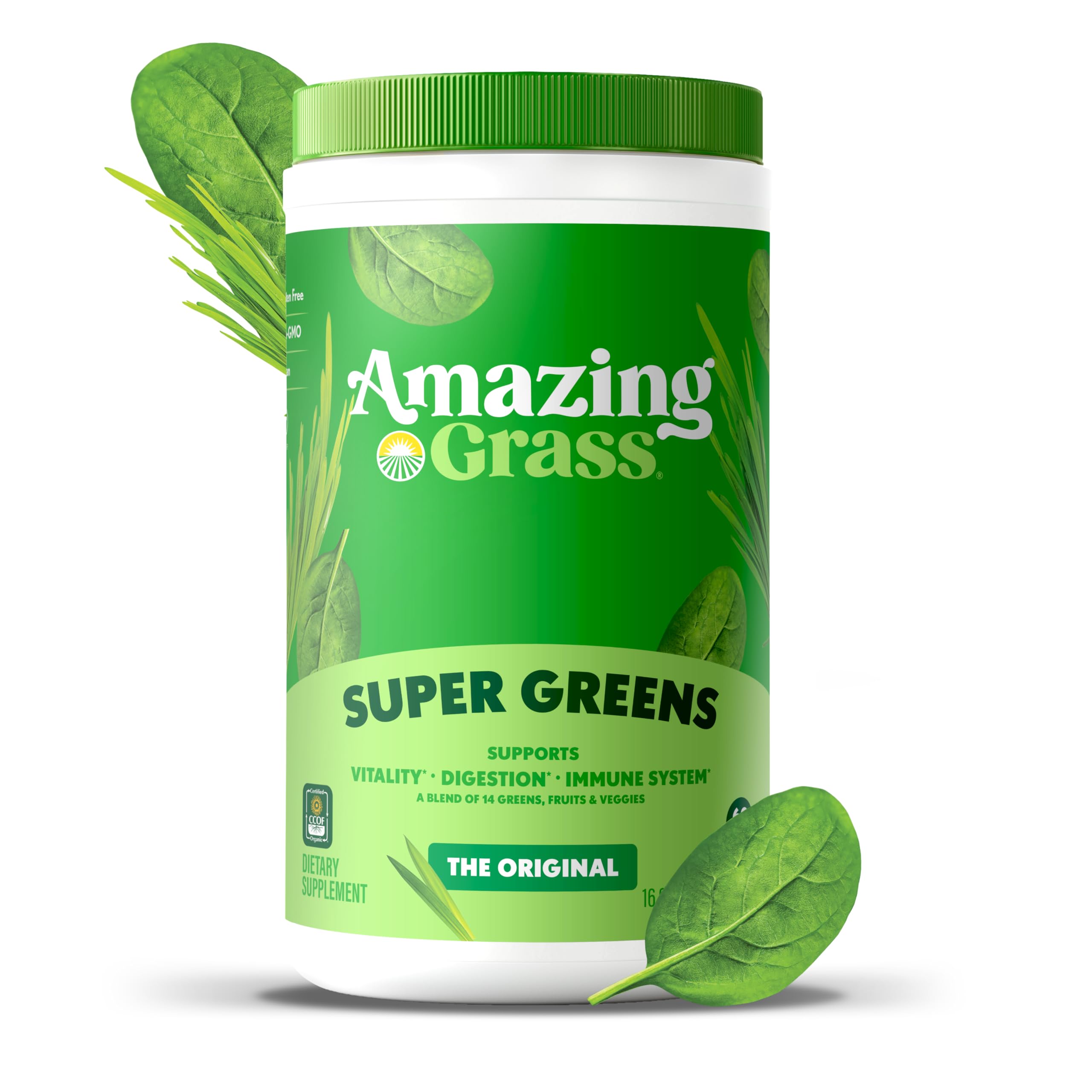 Amazing Grass Green SuperFood 465g with fruits and vegetables