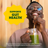 Amazing Grass Green Superfood Pineapple in a smoothie