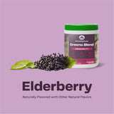 Amazing Grass Greens Blend Organic Superfood scoop with powder