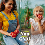 Amazing Grass Kidz SuperFood Protein + Probiotics lifestyle scene with fruits