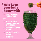 Amazing Grass Spirulina Powder 204g Summer Berry flavour close-up