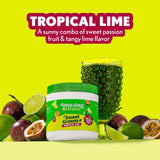 Amazing Grass Sweet Greens Blend Powder 204g Tropical Lime packaging