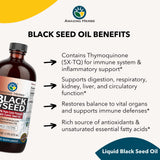 Amazing Herbs Black Seed Oil 257g with measuring spoon