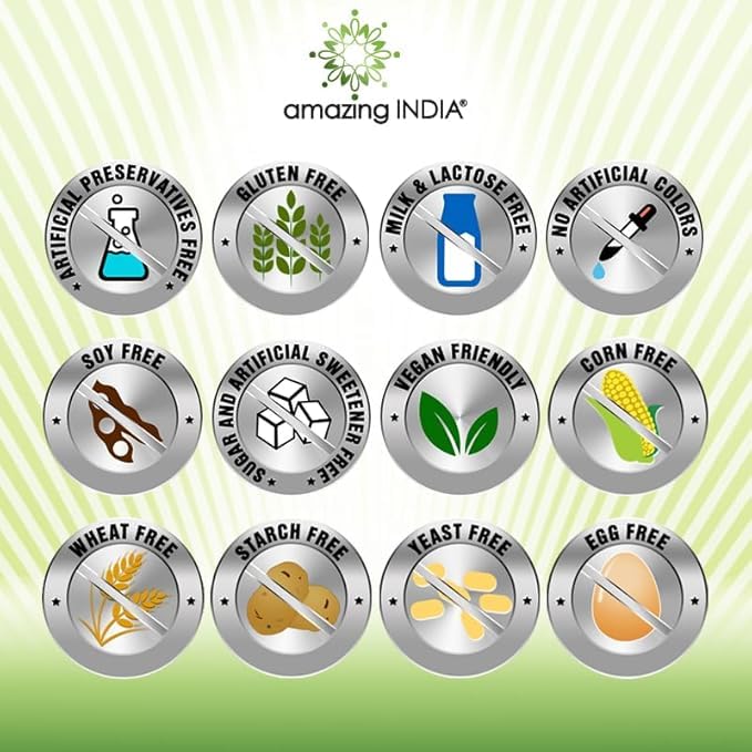 Amazing India Organic Turmeric Powder Supplement ingredients list
