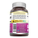 Amazing Nutrition 5-HTP Supplement 200mg back view with ingredient details