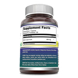 Amazing Nutrition Alpha Lipoic Acid 600mg Supplement bottle side view