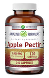 Amazing Nutrition Apple Pectin 1400 Mg bottle front view