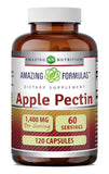 Amazing Nutrition Apple Pectin Supplement 1400mg front view