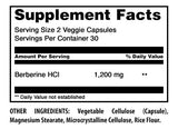 Amazing Nutrition Berberine 1200 Mg Supplement side view