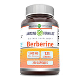 Amazing Nutrition Berberine 500mg Supplement bottle front view